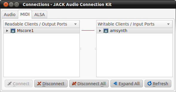 Jack audio connection kit настройка windows